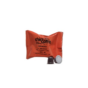 100 CAPSULE CAFFE' CREMOSO CHICCAFFE' NESPRESSO