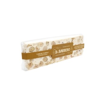 STECCA TORRONE NOCCIOLA BARBERO 200 GR.