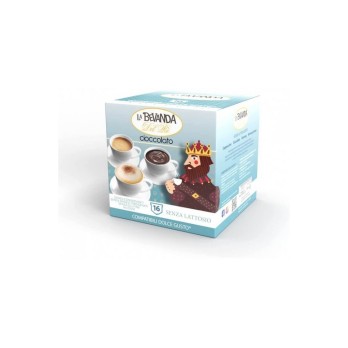 15 CAPSULE DOLCE GUSTO CIOCCOLATO SENZA LATTOSIO BEVANDA DEL RE