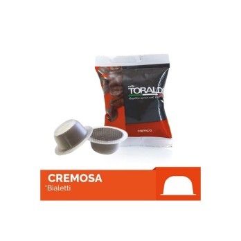 100 CAPSULE BIALETTI CREMOSA TORALDO