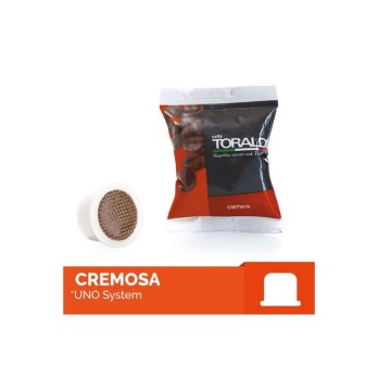 100 CAPSULE UNO SYSTEM CREMOSA TORALDO