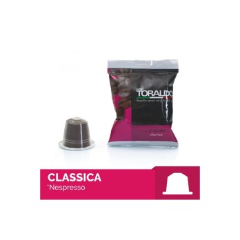 100 CAPSULE NESPRESSO TORALDO CLASSICA