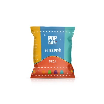 100 CAPSULE N-ESPRE DECA  POP CAFFE