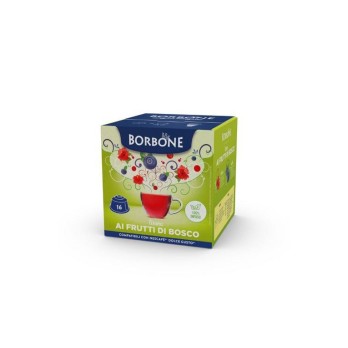 16 CAPSULE DOLCE GUSTO BORBONE INFUSO AI FRUTTI DI BOSCO