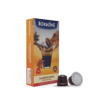 10 CAPSULE SAMBUCHINO RESPRESSO BORBONE (NESPRESSO)