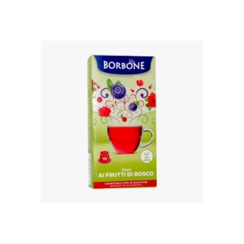 10 CAPSULE TISANA AI FRUTTI DI BOSCO RESPRESSO BORBONE (NESPRESSO)