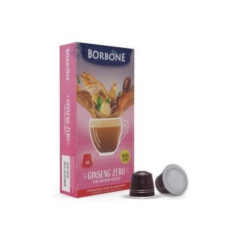 10 CAPSULE GINSENG ZERO RESPRESSO BORBONE (NESPRESSO)