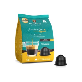 16 CAPSULE LOLLO DOLCE GUSTO DEK