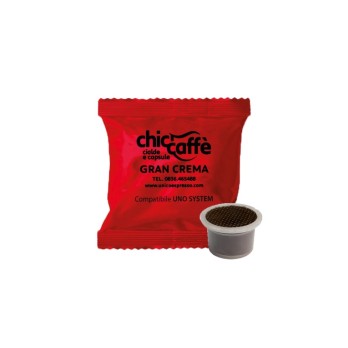 100 CAPSULE GRAN CREMA CHICCAFFE COMP. UNO SYSTEM