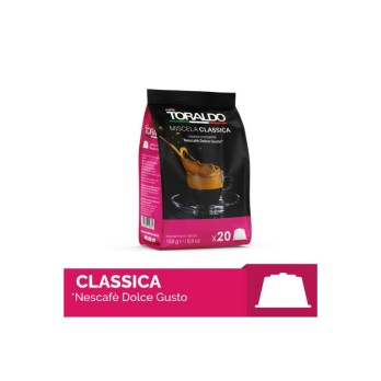 20 CAPSULE DOLCE GUSTO CLASSICA TORALDO