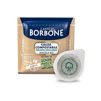 150+20 CIALDE CAFFE BORBONE BLU