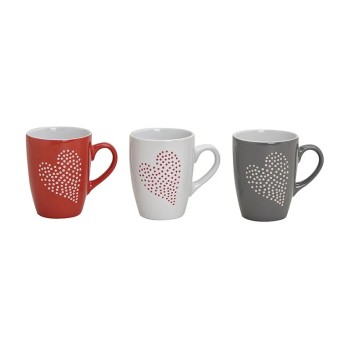 TAZZA CUORE 10CM CERAMIC