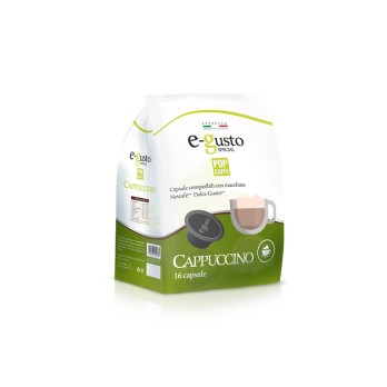 16 CAPSULE CAPPUCCINO DOLCE GUSTO EGUSTO POP