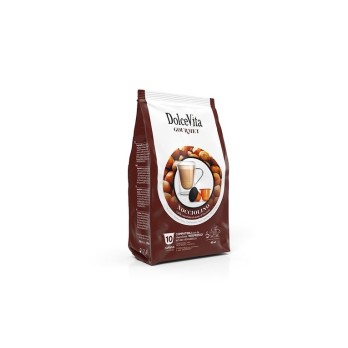 10 CAPSULE NOCCIOLINO NESPRESSO DOLCE VITA