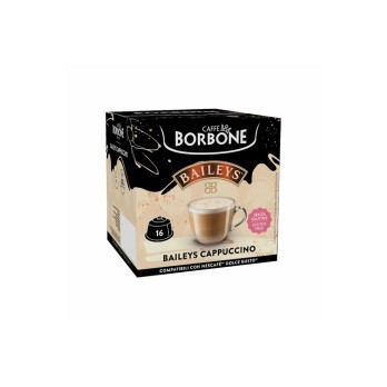 16 CAPSULE CAPPUCCINO BAILEYS DOLCE GUSTO BORBONE