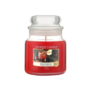 CANDELA YANKEE APPLE & SWEET FIG 411 gr