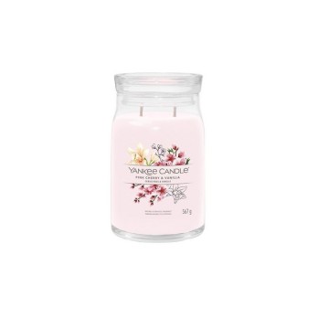 CANDELA IN GIARA GRANDE PINK CHERRY VANILLA