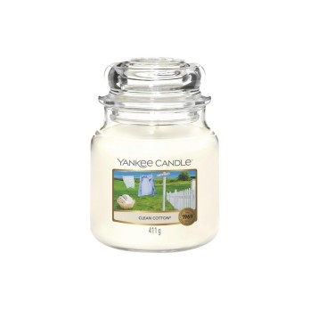 YANKEE CANDLE – CLEAN COTTON 411GR