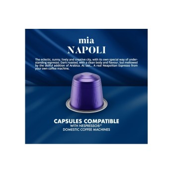 10 CAPSULE RESPRESSO BORBONE ALLUMINIO MIA NAPOLI (NESPRESSO)