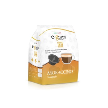 16 CAPSULE MOKACCINO DOLCE GUSTO EGUSTO POP