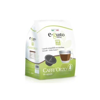 16 CAPSULE ORZO DOLCE GUSTO EGUSTO POP