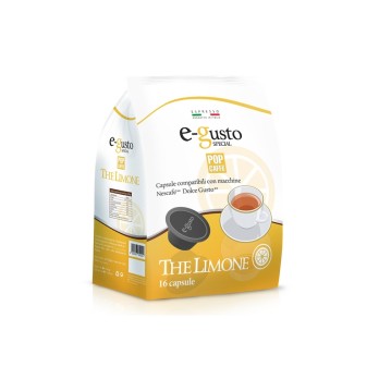 16 CAPSULE THE AL LIMONE DOLCE GUSTO EGUSTO POP