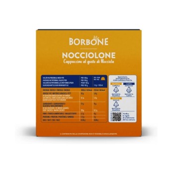 16 CAPSULE DOLCE GUSTO NOCCIOLONE BORBONE