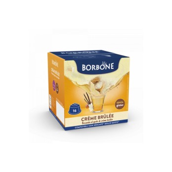 16 CAPSULE CREME BRULEE DOLCE GUSTO BORBONE