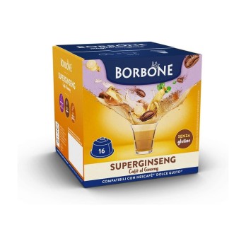 16 CAPSULE SUPER GINSENG DOLCE GUSTO BORBONE