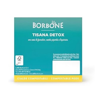 18 CIALDE TISANA DETOX BORBONE