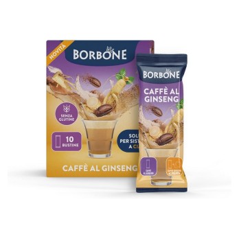 10 STICK CAFFE' AL GINSENG BORBONE