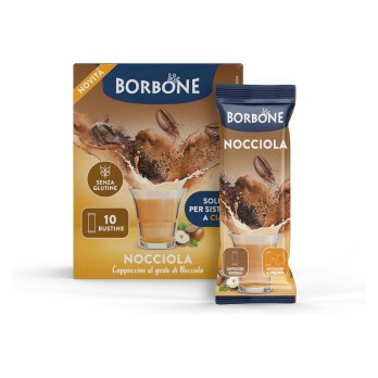 10 STICK CAPPUCCINO E NOCCIOLA BORBONE