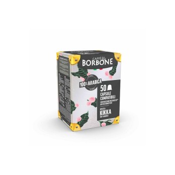 50 CAPSULE RESPRESSO KIKKA BORBONE (NESPRESSO)