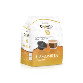 16 CAP CAMOMILLA EGUSTO DOLCE GUSTO POP CAFFE