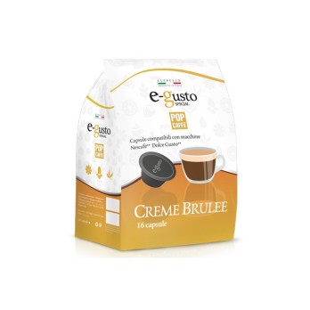 16 CAPSULE CREME BRULEE DOLCE GUSTO EGUSTO