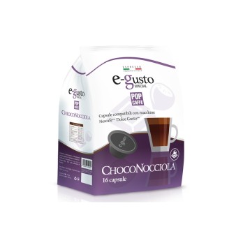 16 CAPSULE CHOCONOCCIOLA DOLCE GUSTO EGUSTO