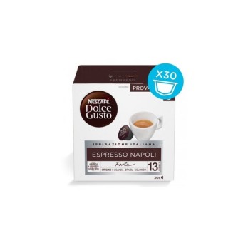 30 CAPSULE ESPRESSO NAPOLI DOLCE GUSTO ORIGINALI