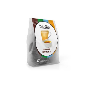 16 CAPSULE CREME BRULEE DOLCE GUSTO DOLCE VITA