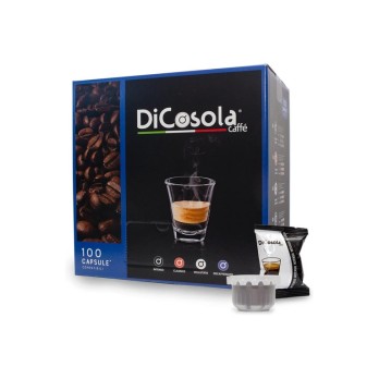 100 CAPSULE COMPATIBILI DOMO CUORESPRESSO MISCELA INTENSO DICOSOLA CAFFE