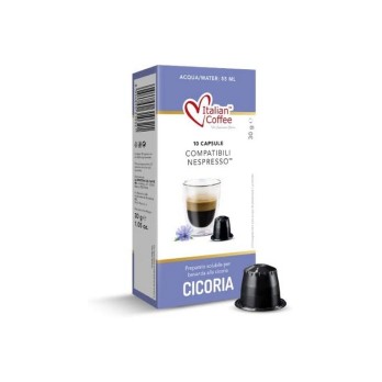 10 CAPSULE CICORIA NESPRESSO ITALIAN COFFEE