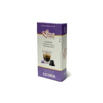 10 CAPSULE CICORIA NESPRESSO ITALIAN COFFEE