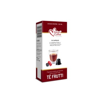 10 CAPSULE FRUTTI ROSSI NESPRESSO ITALIAN COFFEE